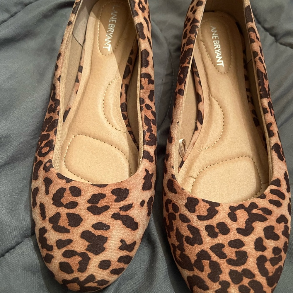 Lane Bryant Cheetah or Leopard Print Shoes